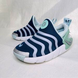 Nike Dynamo Go  Valerian Blue/White Kids Preschool Slip On Shoes (11C)